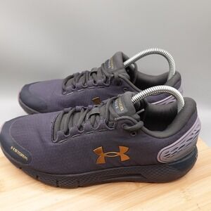 Under Armour Shoes Womens 9 Charged Rogue 2 Storm Run Purple Gold 3023374-501
